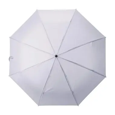 Paraguas plegable rPET pongee 8 paneles mango roble