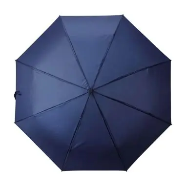 Paraguas plegable rPET pongee 8 paneles mango roble