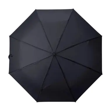 Paraguas plegable rPET pongee 8 paneles mango roble
