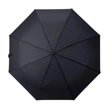 Paraguas plegable rPET pongee 8 paneles mango roble