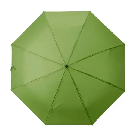 Paraguas plegable rPET pongee 8 paneles mango roble