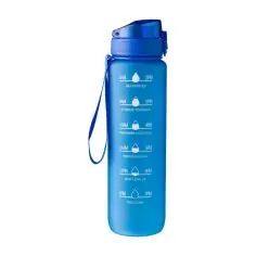 Botella RPET 1 L mate con horas