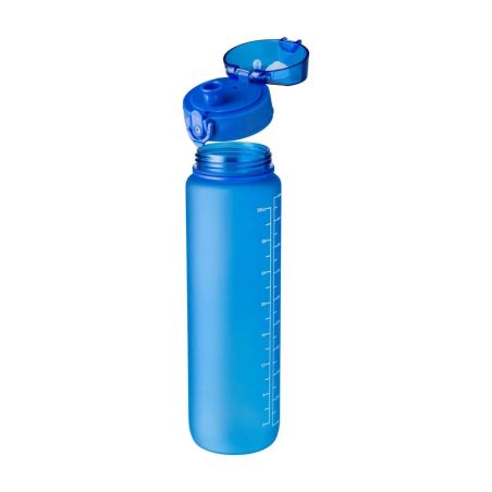 Botella RPET 1 L mate con horas