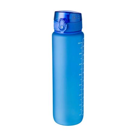 Botella RPET 1 L mate con horas