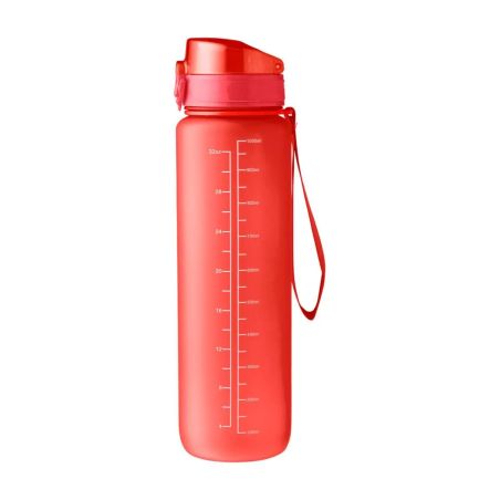 Botella RPET 1 L mate con horas