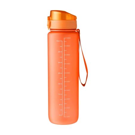 Botella RPET 1 L mate con horas