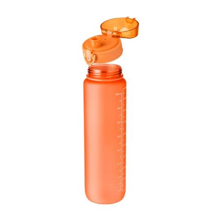 Botella RPET 1 L mate con horas