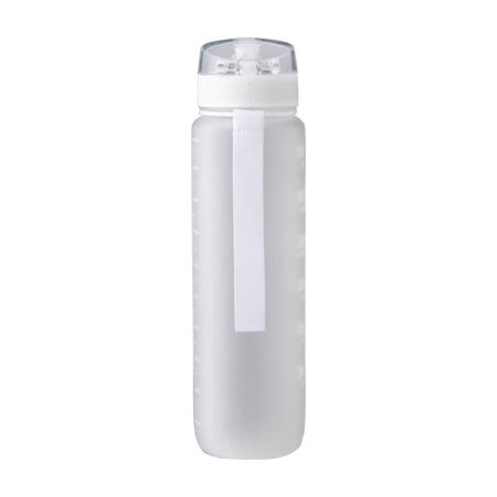 Botella RPET 1 L mate con horas