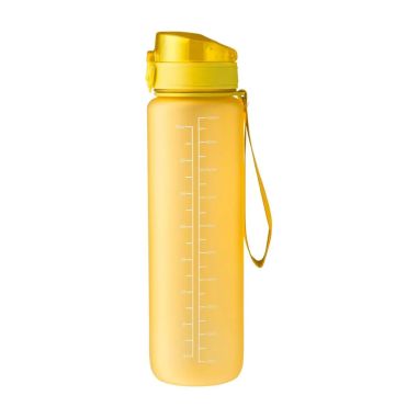 Botella RPET 1 L mate con horas