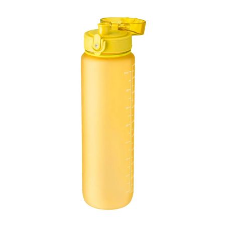 Botella RPET 1 L mate con horas