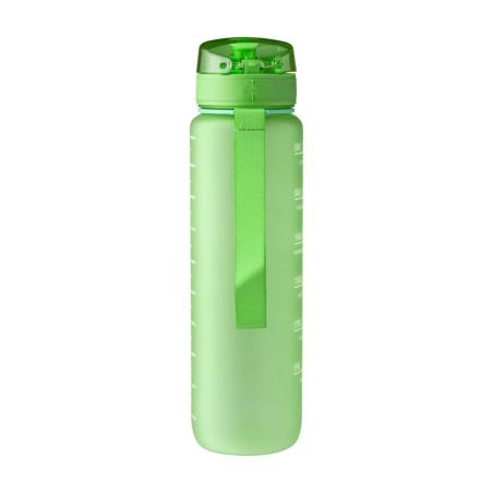 Botella RPET 1 L mate con horas