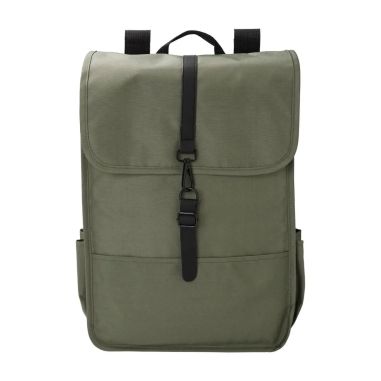 Mochila RPET 300D con solapa y hebilla