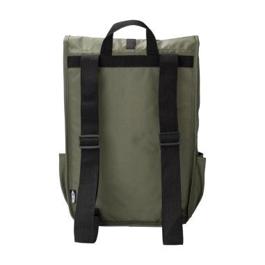Mochila RPET 300D con solapa y hebilla