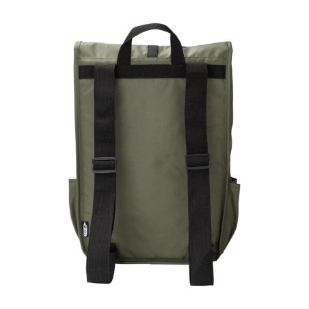 Mochila RPET 300D con solapa y hebilla