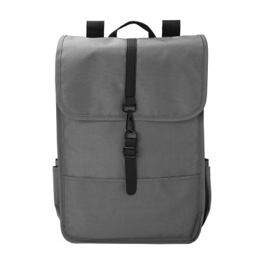 Mochila RPET 300D con solapa y hebilla