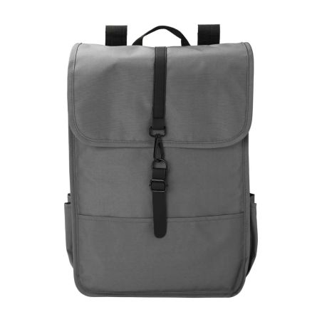Mochila RPET 300D con solapa y hebilla