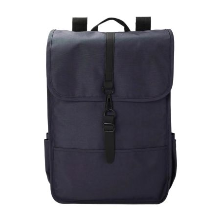 Mochila RPET 300D con solapa y hebilla