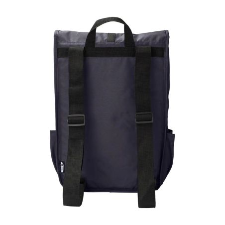 Mochila RPET 300D con solapa y hebilla