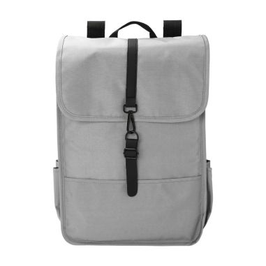 Mochila RPET 300D con solapa y hebilla