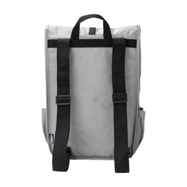 Mochila RPET 300D con solapa y hebilla
