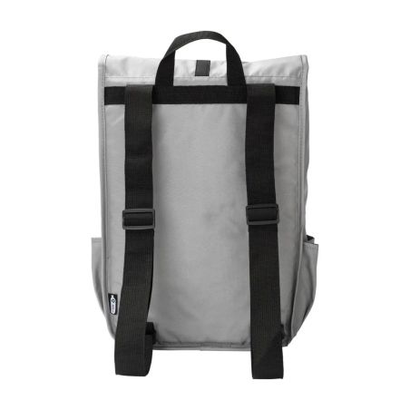 Mochila RPET 300D con solapa y hebilla