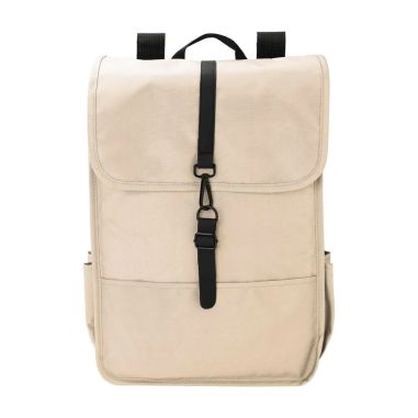 Mochila RPET 300D con solapa y hebilla