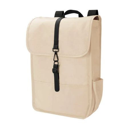 Mochila RPET 300D con solapa y hebilla