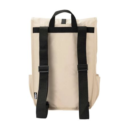 Mochila RPET 300D con solapa y hebilla