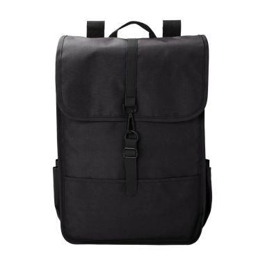 Mochila RPET 300D con solapa y hebilla