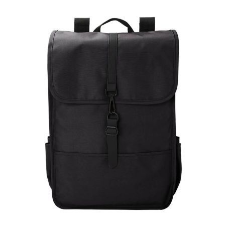 Mochila RPET 300D con solapa y hebilla