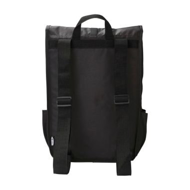 Mochila RPET 300D con solapa y hebilla