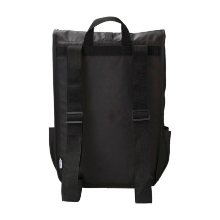 Mochila RPET 300D con solapa y hebilla