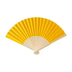 Abanico de bambú y papel para verano