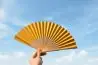Abanico de bambú y papel para verano - Imagen 4