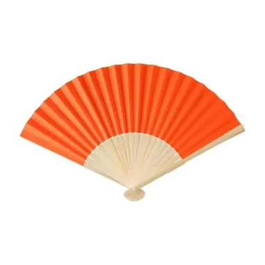 Abanico de bambú y papel para verano