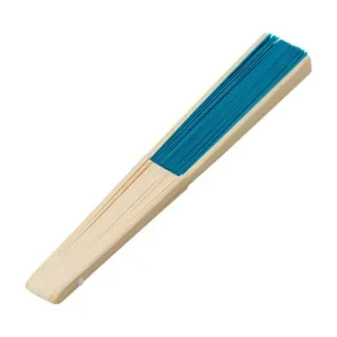 Abanico de bambú y papel para verano