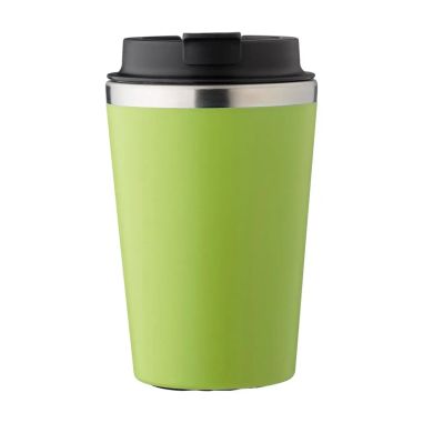 Taza acero inoxidable tapa PP 350 ml