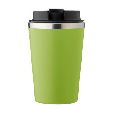 Taza acero inoxidable tapa PP 350 ml
