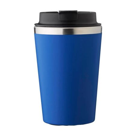 Taza acero inoxidable tapa PP 350 ml