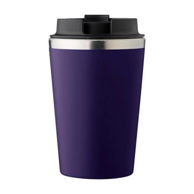 Taza acero inoxidable tapa PP 350 ml