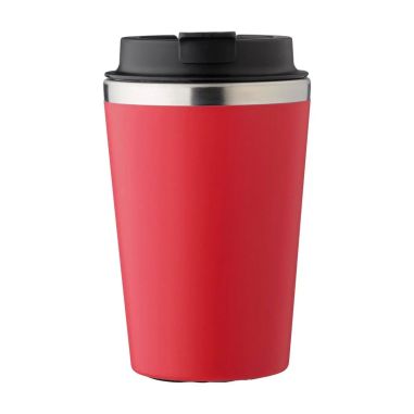 Taza acero inoxidable tapa PP 350 ml