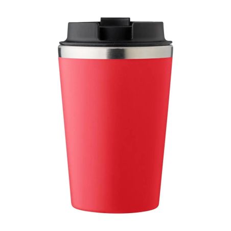 Taza acero inoxidable tapa PP 350 ml