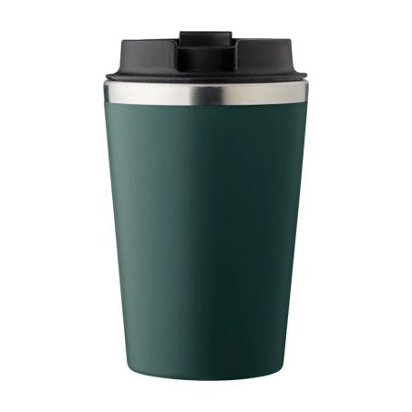 Taza acero inoxidable tapa PP 350 ml