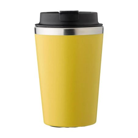 Taza acero inoxidable tapa PP 350 ml