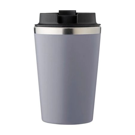 Taza acero inoxidable tapa PP 350 ml