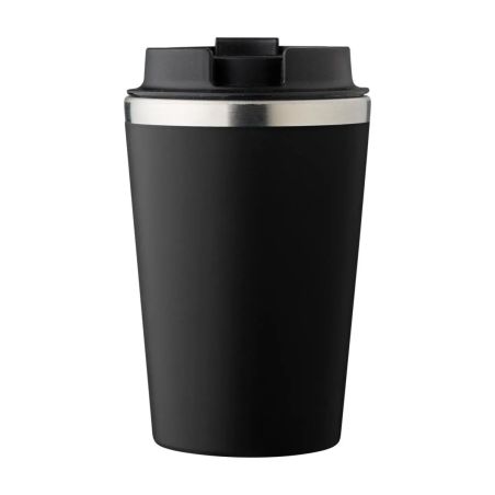 Taza acero inoxidable tapa PP 350 ml