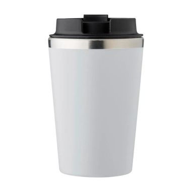 Taza acero inoxidable tapa PP 350 ml