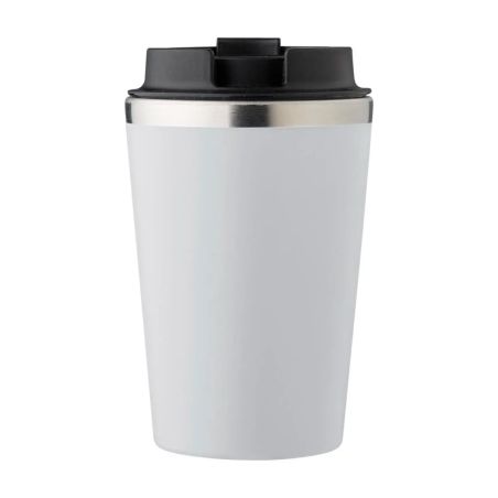 Taza acero inoxidable tapa PP 350 ml