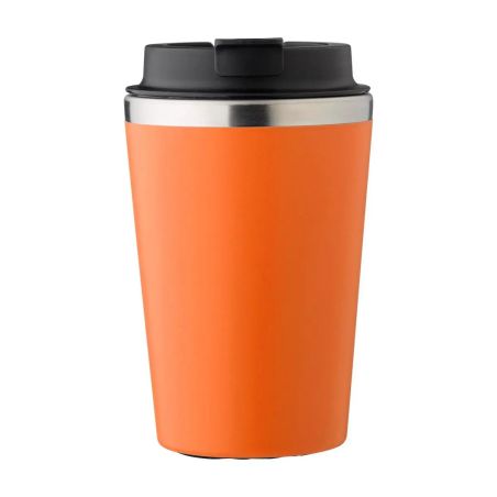 Taza acero inoxidable tapa PP 350 ml