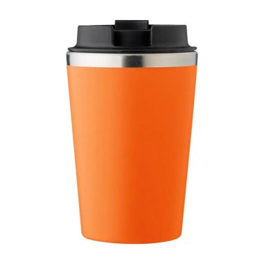 Taza acero inoxidable tapa PP 350 ml